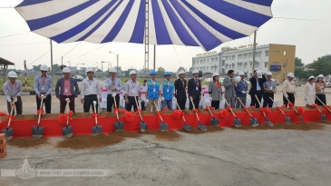 Lễ động thổ khởi công Dự án Kho Lạnh Mega Warehouse