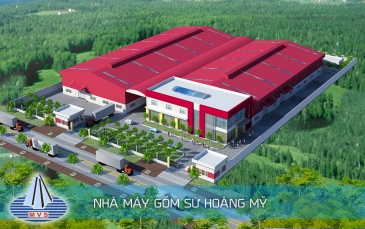 Nhà máy Gốm Mỹ nghệ Hoàng Mỹ Giai đoạn 2