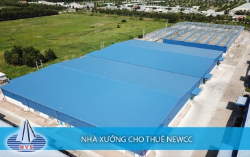 Nhà xưởng xây sẵn cho thuê NewCC Giai đoạn 3 & 4